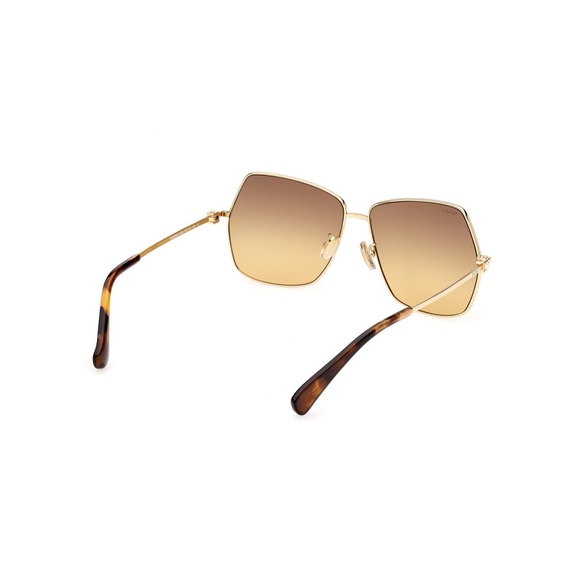 MAXMARA JEWEL MM0035-H GOLD GRADIENT SUNGLASSES - Picture 7 of 7